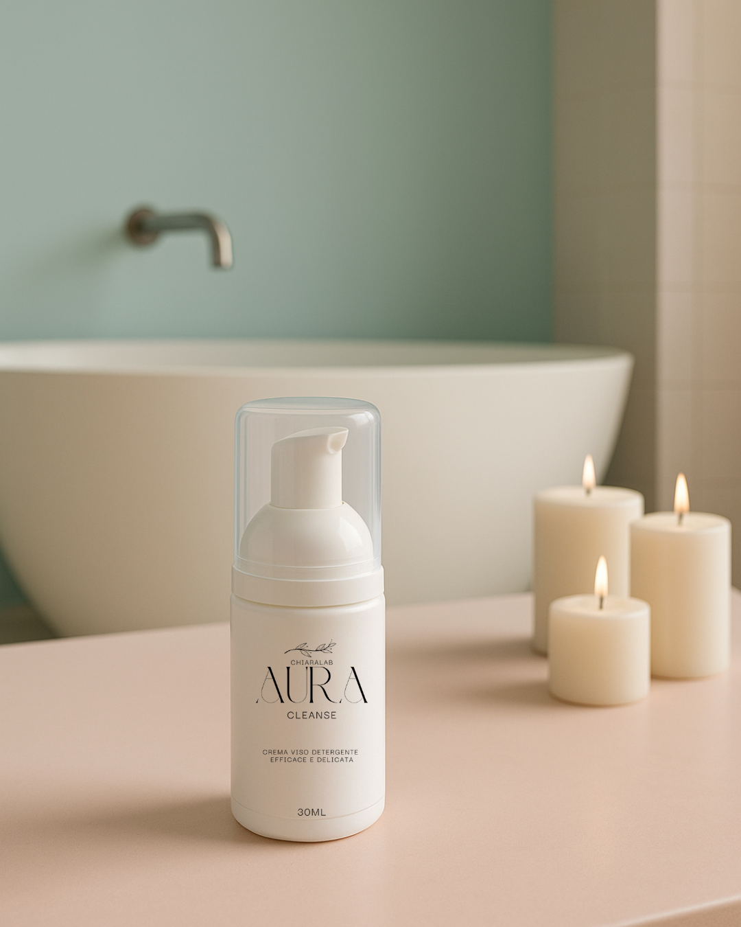 AURA CLEANSE Detergente Viso Delicato e Purificante 30ml